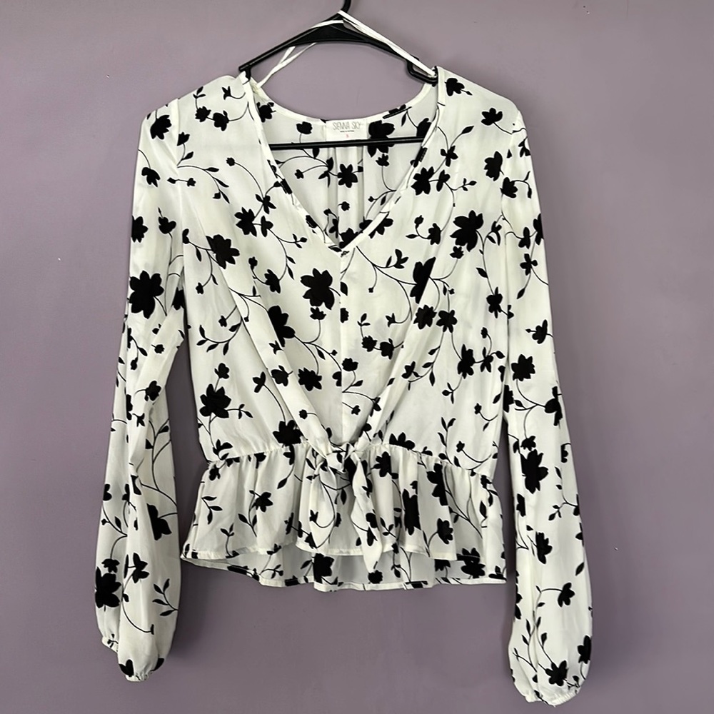 Floral blouse
